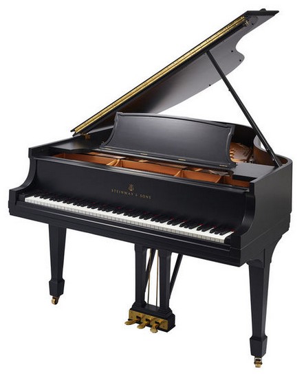 Pianos Cauda Steinway M-170 Black Mat Manutencao Manuelpatraopianos